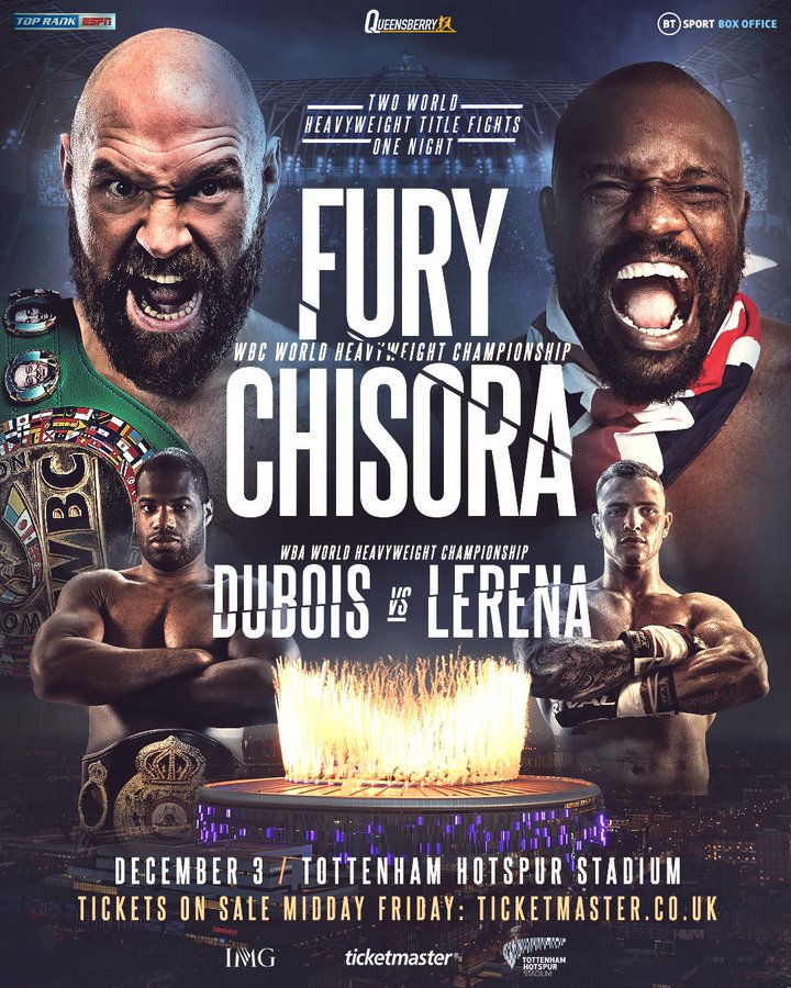 Tyson Fury On Derek Chisora Fight: “If You Want To Tune In, Watch It. If You Don’t, F–k Off”