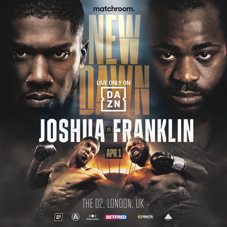 Anthony Joshua To Face Jermaine Franklin April 1st In London BoxingInsider
