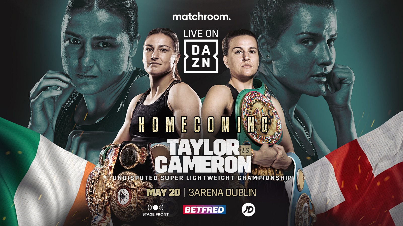 Katie Taylor To Face Chantelle Cameron For Undisputed Super Lightweight Championship
