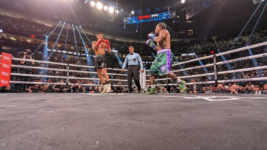 Gervonta Davis knocks out Ryan Garcia in seventh round – as it