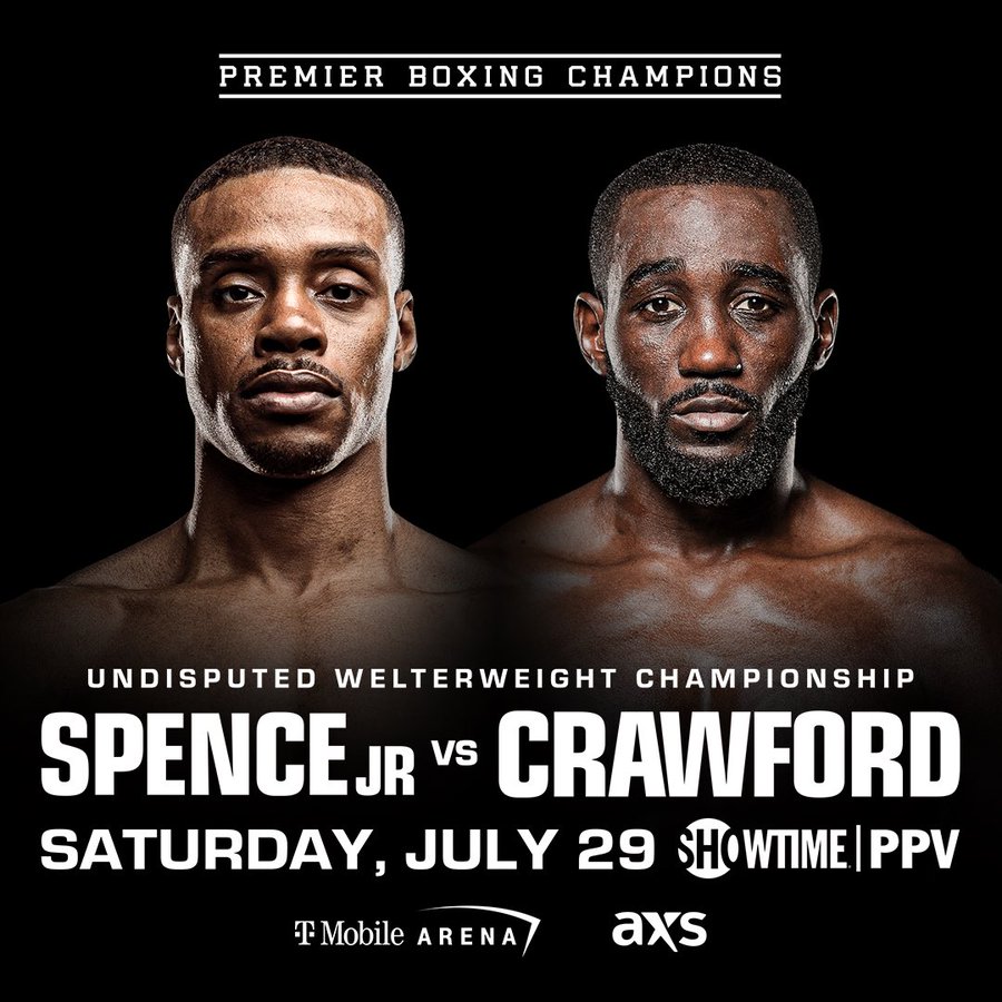 “The Wait Is Over” Terence Crawford-Errol Spence Fight Is Official For July 29th In Las Vegas