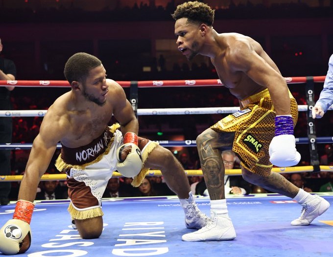 Devin Haney Defeats Brian Norman In Dominant Return