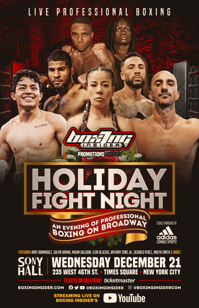 Boxing Insider Fight Night 2: “Holiday Fight Night” — Full Results