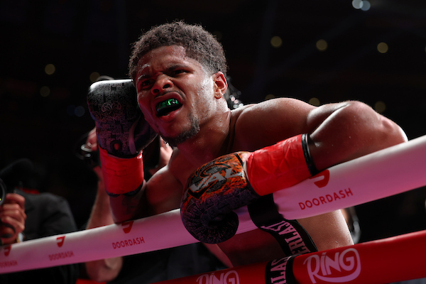 Shakur Stevenson Post Fight Comments, Calls Put Coner Benn
