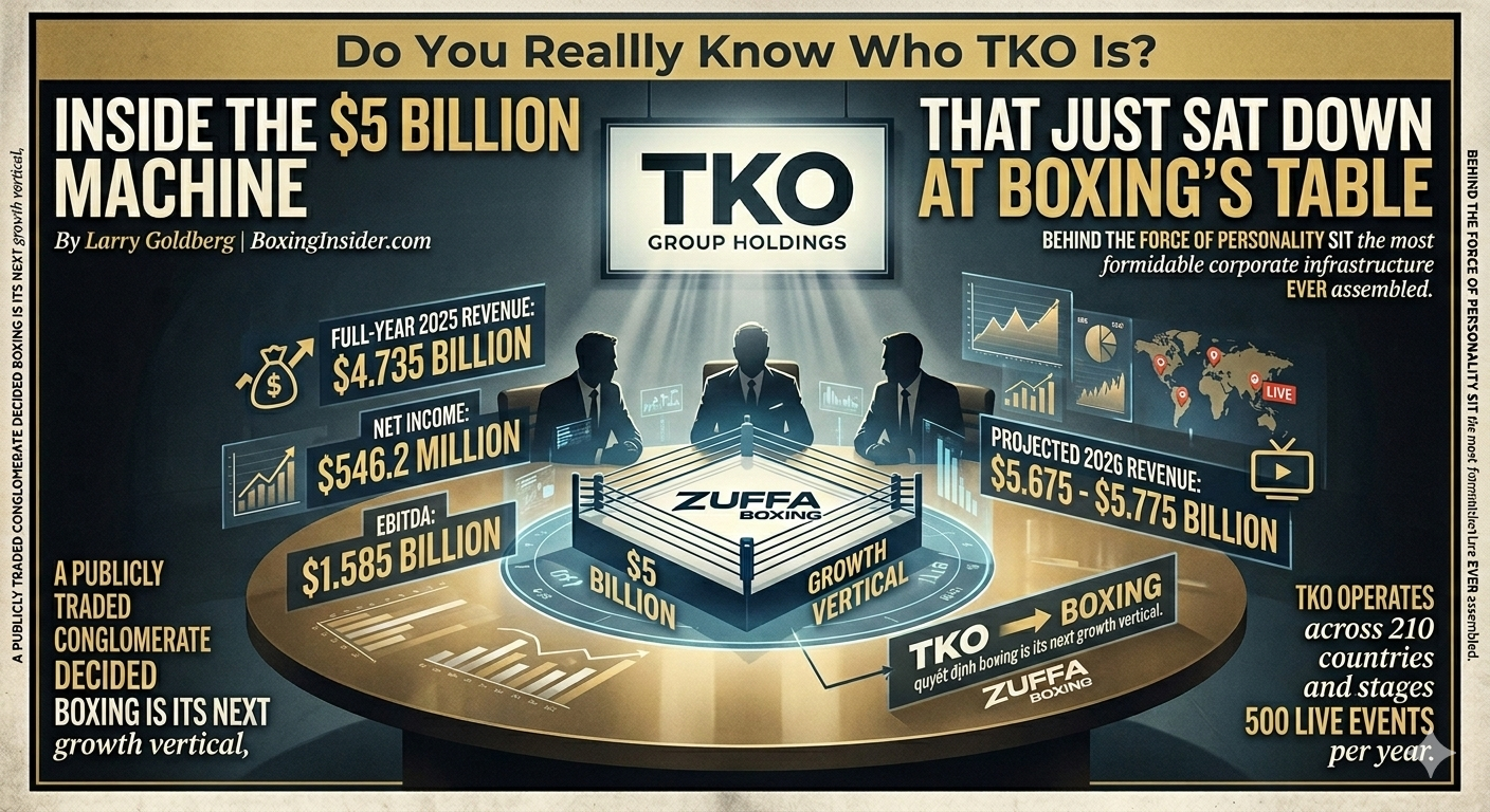 Does The Boxing Industry Really Understand Who TKO / Zuffa Boxing Is?