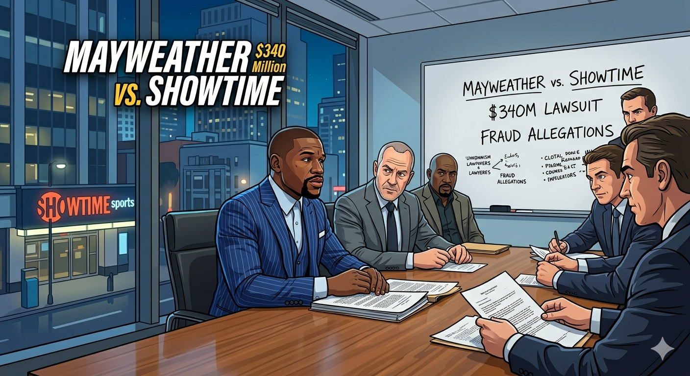 Mayweather vs. Showtime: Inside the 0 Million Lawsuit Shaking Boxing