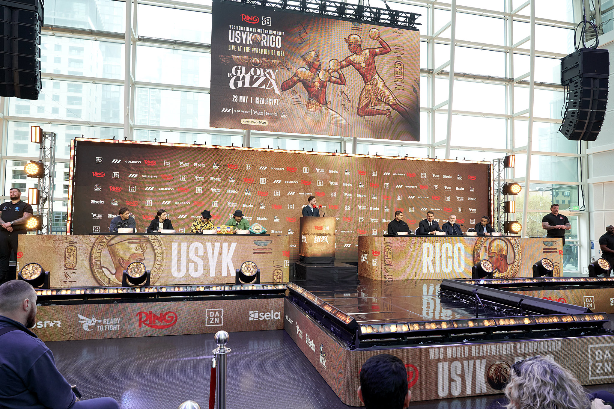 LATEST: Usyk and Verhoeven Trade Words at London Press Conference