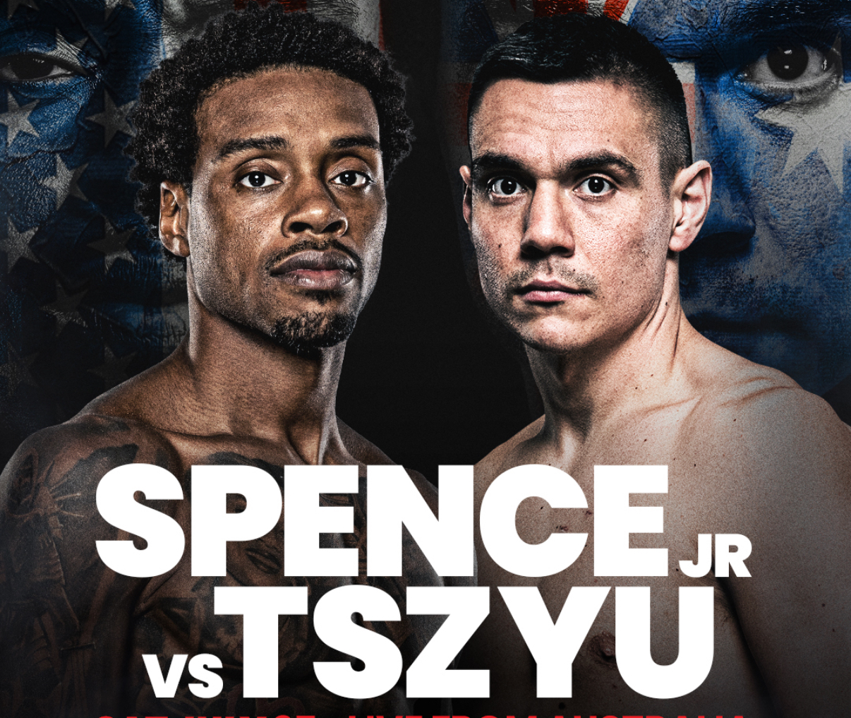 LATEST: Spence Jr. vs. Tszyu Set for July 25 in Australia on Prime Video PPV