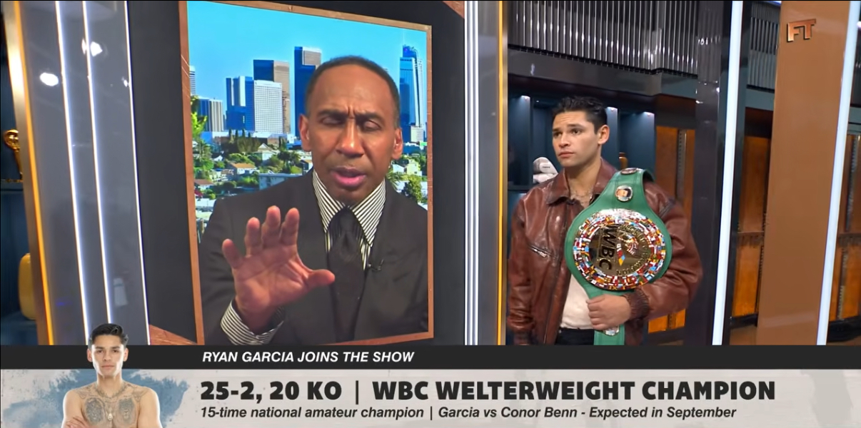 LATEST: Ryan Garcia on Face of Boxing Talk, Conor Benn, Devin Haney Rematch