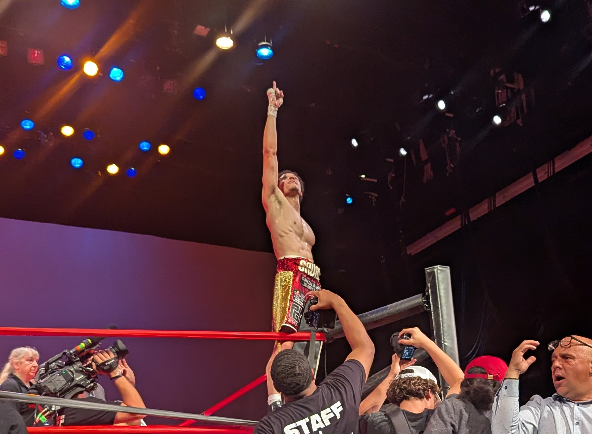 Michael Kimbel Emerges Victorious From A “Savage” Battle